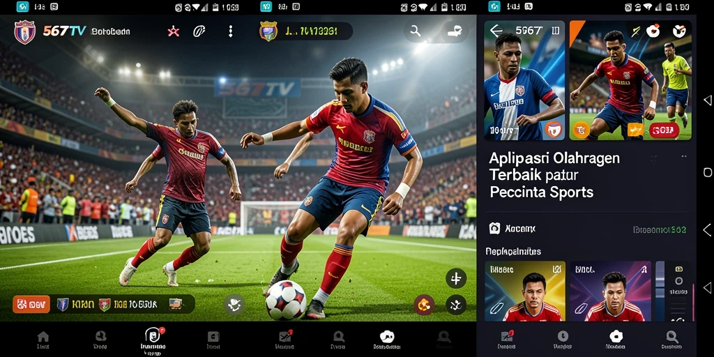 Tampilan gameplay seru di 567TV dengan fitur streaming langsung.