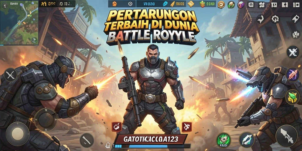Gameplay GATOTKACA123 yang mendebarkan dalam aksi.