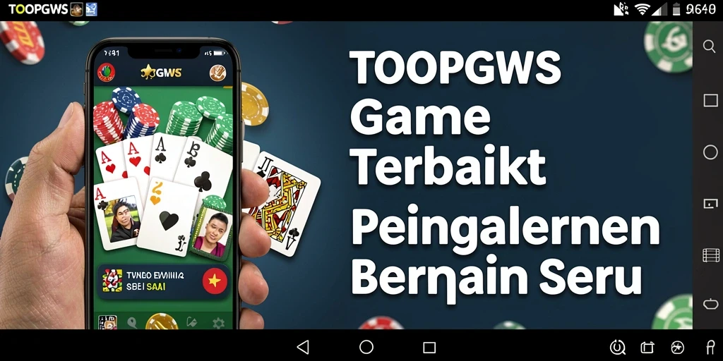 Screenshot gameplay TOOPGWS menunjukkan keseruan permainan Domino.